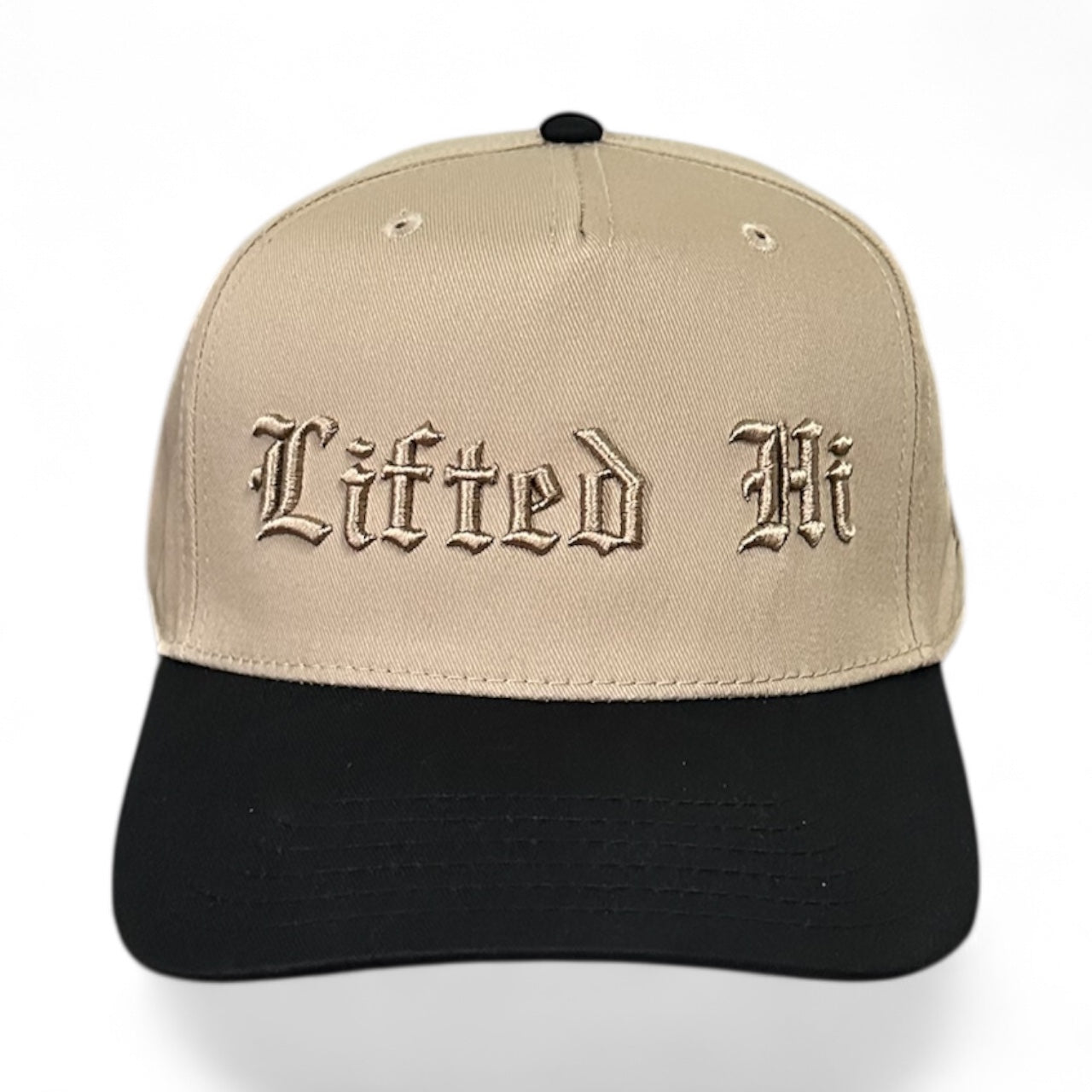 LIFTED HI SNAPBACK KHAKI & BLACK