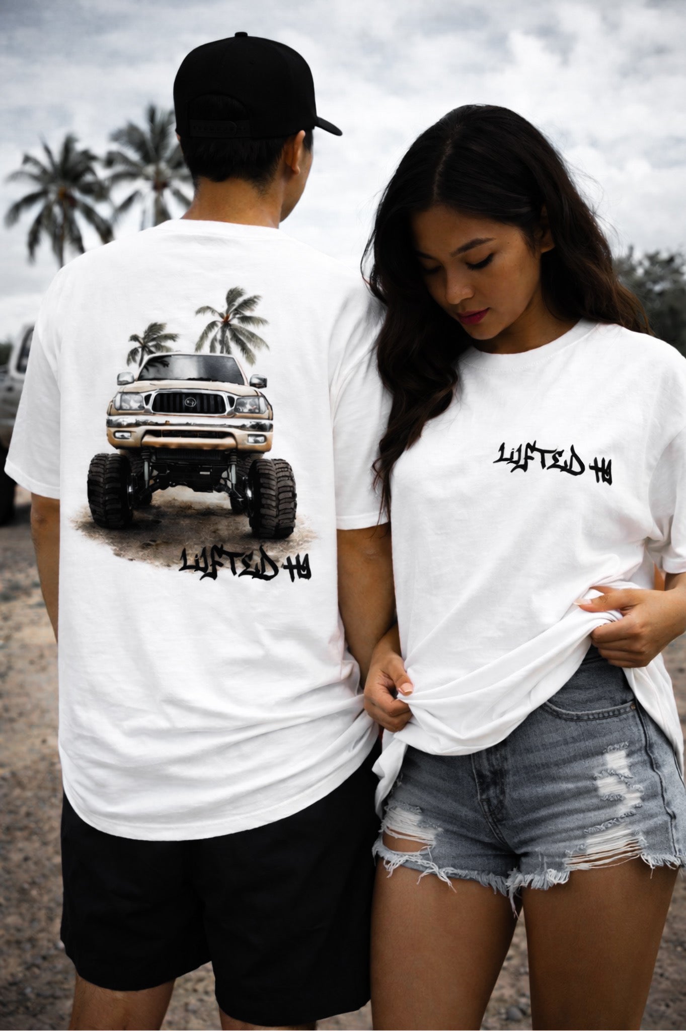 LIFTED HI PALM TREE TACO TEE