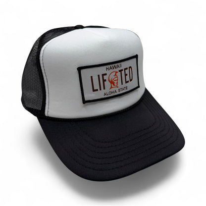 LIFTED HI LICENSE PLATE TRUCKER HAT