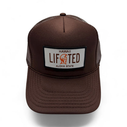 LIFTED HI LICENSE PLATE TRUCKER HAT