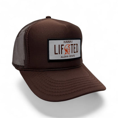 LIFTED HI LICENSE PLATE TRUCKER HAT