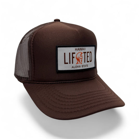LIFTED HI LICENSE PLATE TRUCKER HAT