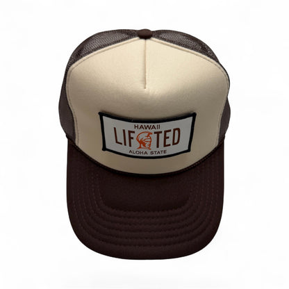 LIFTED HI LICENSE PLATE TRUCKER HAT