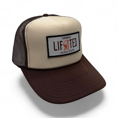 LIFTED HI LICENSE PLATE TRUCKER HAT