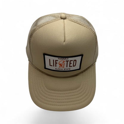 LIFTED HI LICENSE PLATE TRUCKER HAT